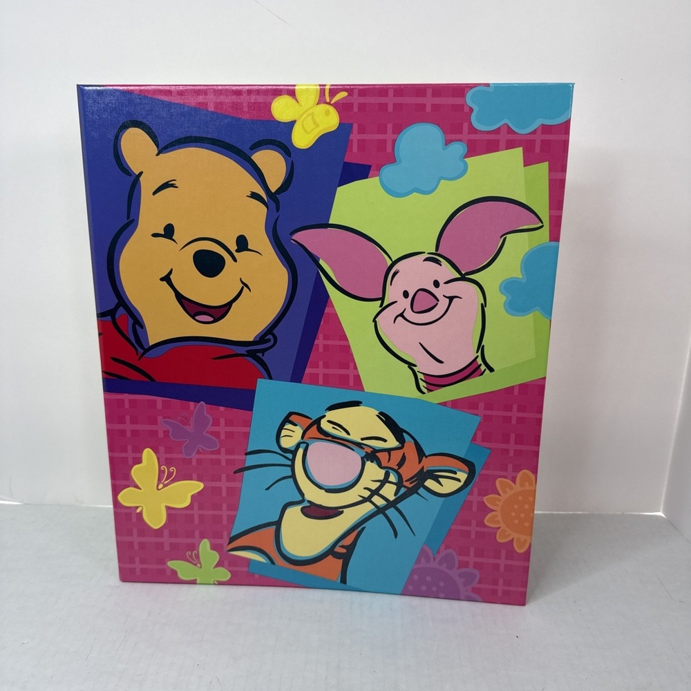 Hallmark Disney 10.5x12.25" Photo Album Expandable Post Bound Winnie The POOH